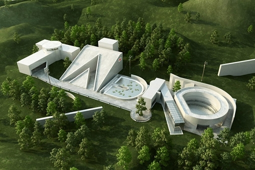 創意獨特的3D字體建筑設計作品欣賞