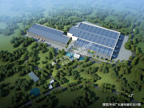環(huán)保公司廠房設計,工廠建筑設計效果圖