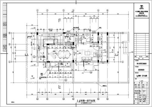 海南某地三層坡地別墅建筑設(shè)計(jì)施工圖紙