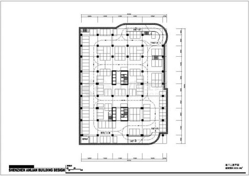 某安聯(lián)大廈建筑方案cad設(shè)計(jì)圖紙