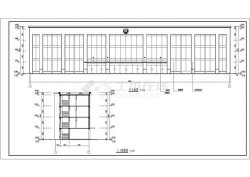 某司法局四層框架結(jié)構(gòu)辦公樓建筑設(shè)計(jì)方案圖紙